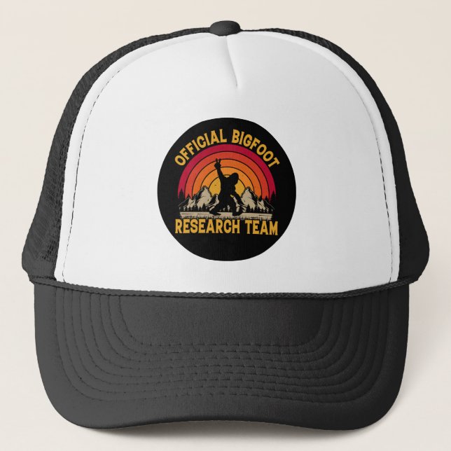Casquette Équipe de recherche originale de Bigfoot (Devant)