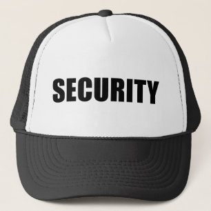 Casquette Équipe de sécurité d'événement