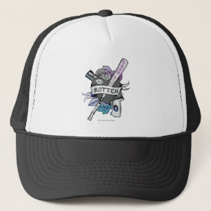 Casquette Équipe de suicide   Harley Quinn "Rotten" Tattoo A