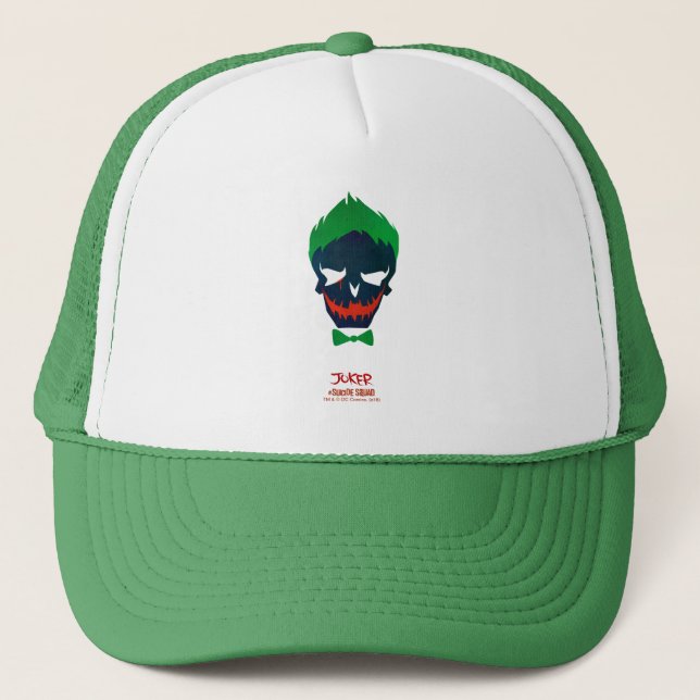 Casquette Équipe de suicide | Icône Tête de joker (Devant)