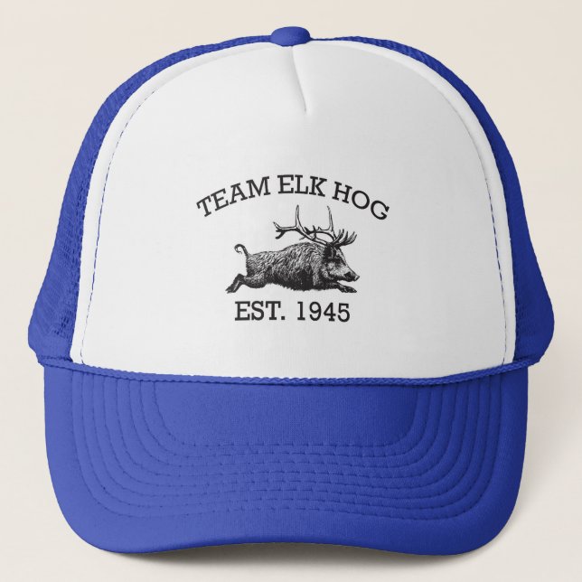 CASQUETTE ÉQUIPE ELK-HOG (LCOG) 1945 (Devant)