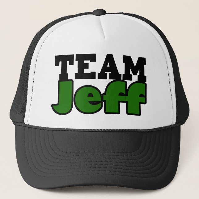 Casquette Équipe Jeff (Devant)