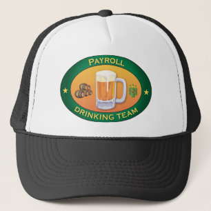 Casquette Équipe potable de feuille de paie