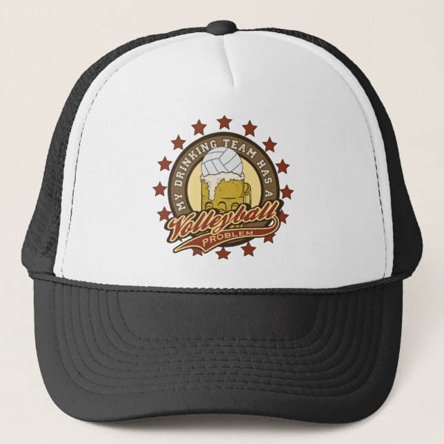 Casquette Équipe potable de volleyball (Devant)