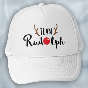 Casquette Équipe Rudolph - Logo d'équipe de Noël