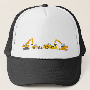 Casquette Équipement lourd de construction Excavateur à bull