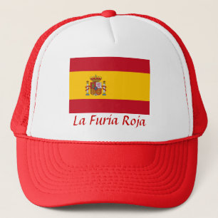 Casquette Espagne "La Furia Roja"