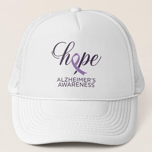 Casquette "Espère" La sensibilisation à la maladie d'Alzheim (Devant)