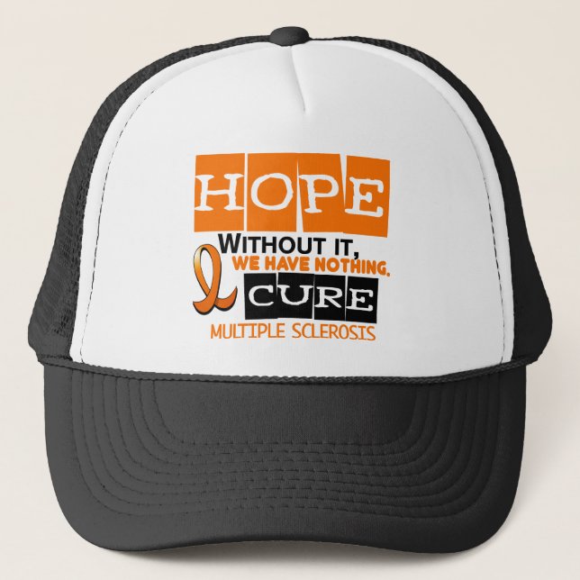 Casquette ESPOIR 2 de milliseconde de sclérose en plaques (Devant)