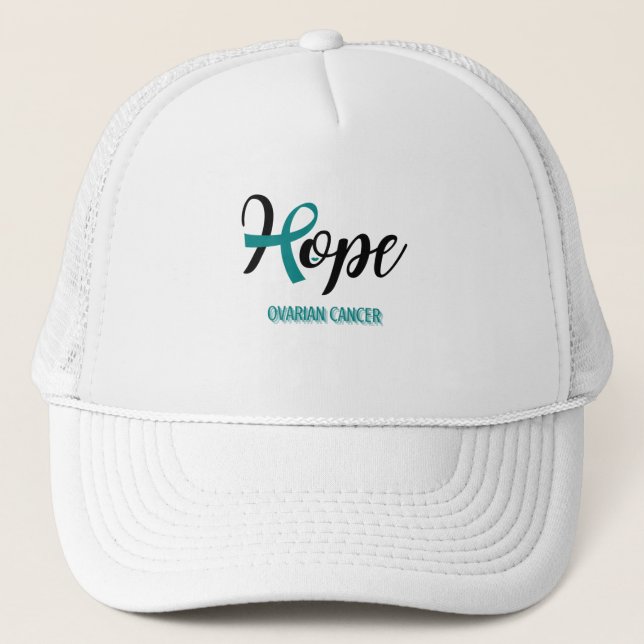 CASQUETTE ESPOIR/ CANCER OVARIEN/ SENSIBILISATION UNISEX (Devant)