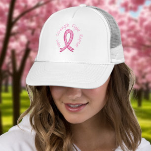 Casquette Espoir Force Combat Répéter Ruban Rose Combattants