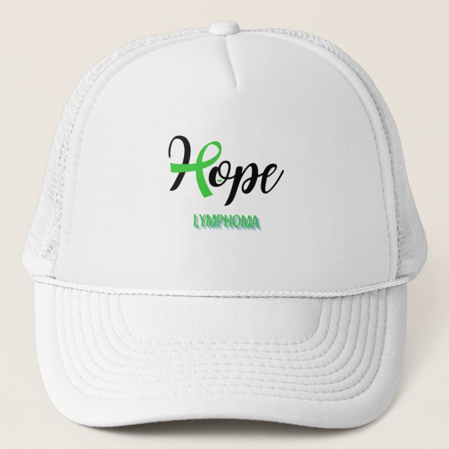 CASQUETTE ESPOIR/ LYMPHOME/ SENSIBILISATION UNISEX (Devant)