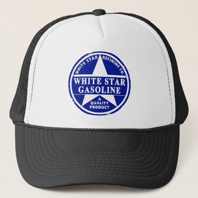 Casquette Essence blanche d'étoile (Devant)