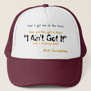 Casquette Est-ce que "je", je ne l'ai pas peux emprunter $20