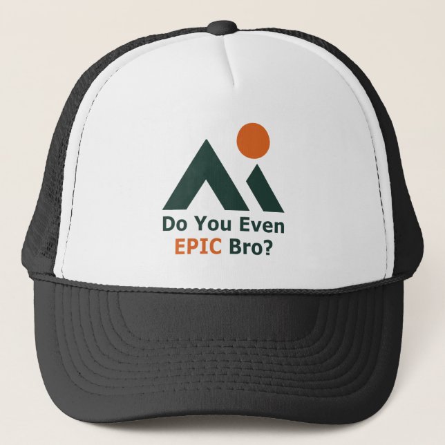 Casquette Est-Ce Que Tu Epic Bro ? (Devant)