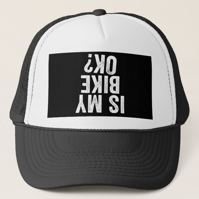 Casquette Est Mon Vélo Ok Drôle Cadeau Pour Les Vélos (Devant)
