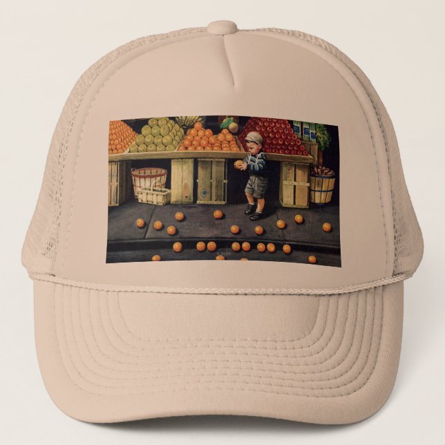 Casquette et oranges (Devant)
