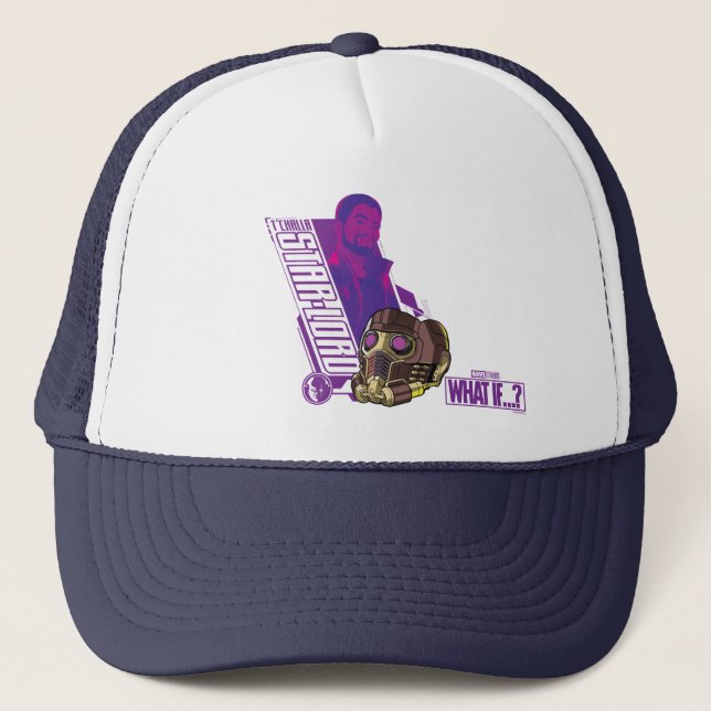 Casquette Et Si... ? | Graphique de caractères T'Challa Star (Devant)