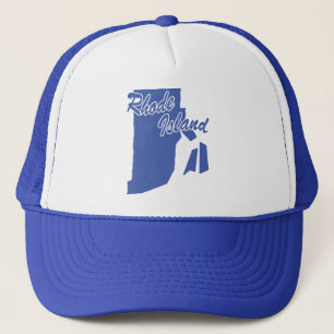Casquette État De L'Île De Rhode Forme Trucker Chapeau