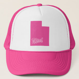 Casquette État Du Chapeau Du Camion De Forme Utah
