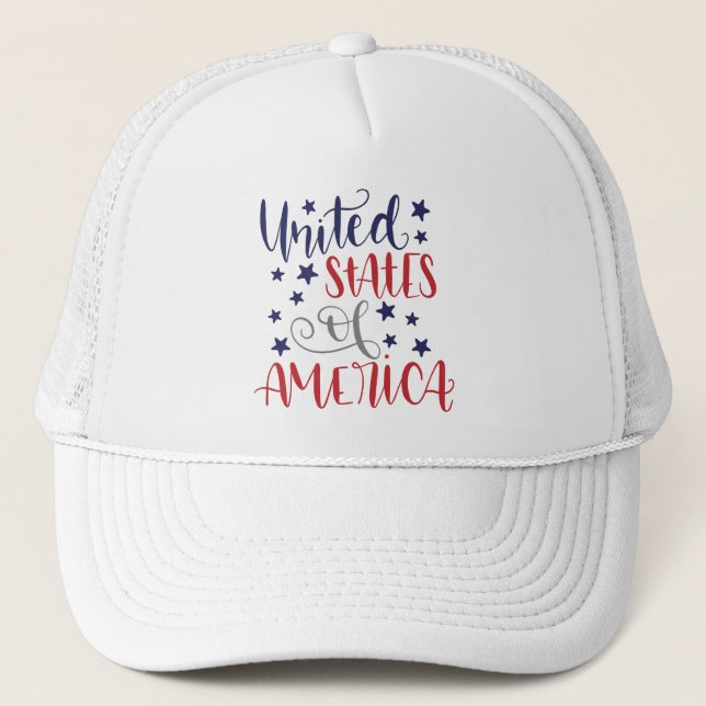 Casquette États-Unis d'Amérique (Devant)