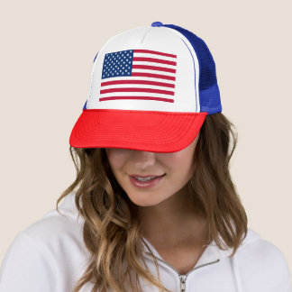 Casquette États-Unis Drapeau américain étoiles et rayures