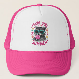 Casquette Été de fille sauvage Opossum Vintage