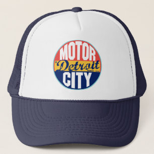 Casquette Étiquette vintage de Detroit