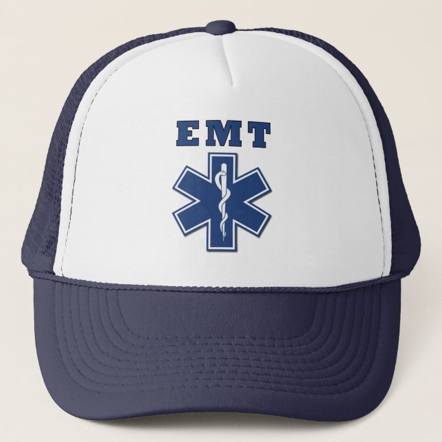 Casquette Étoile d'EMT de la vie (Devant)