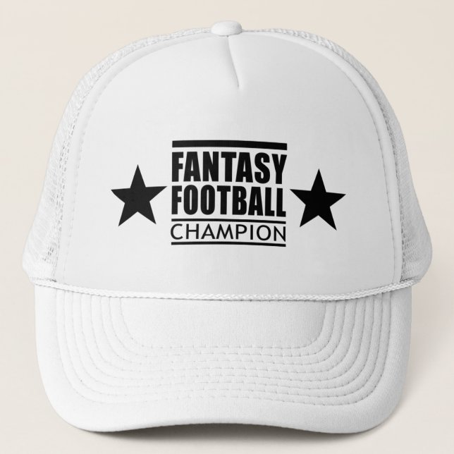 Casquette Étoiles de champion du football d'imaginaire (Devant)