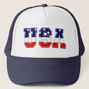 Casquette Étoiles et bandes patriotiques USA
