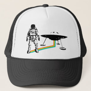 Casquette étranger de camionneur d'UFO