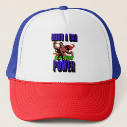 CASQUETTE ÊTRE UN PÈRE EST UNE PUISSANCE SUPER !