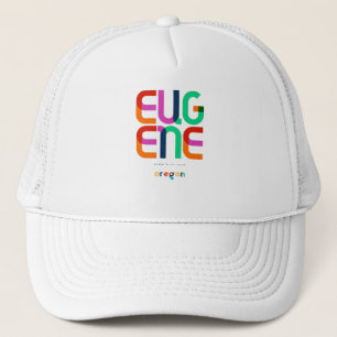 Casquette Eugene Oregon Mid Century, Pop Art,
