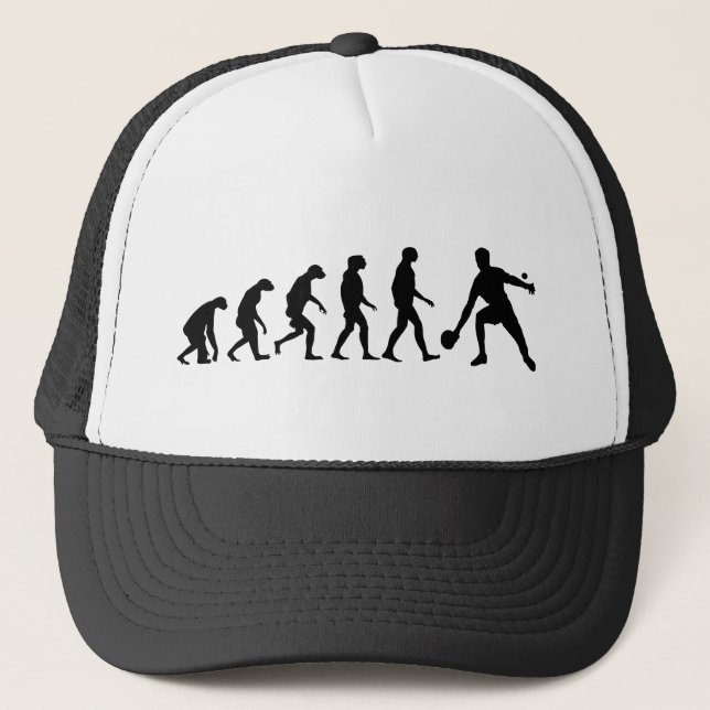 Casquette Évolution de ping-pong (Devant)