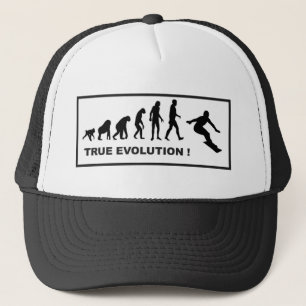 Casquette évolution de snowboarding