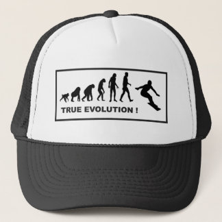 Casquette évolution de snowboarding