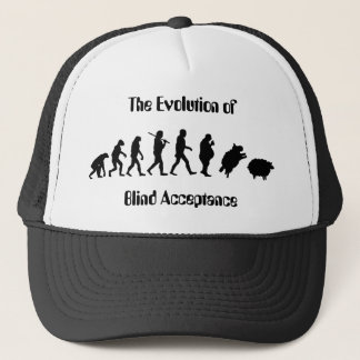 Casquette Évolution drôle de parodie de l'homme