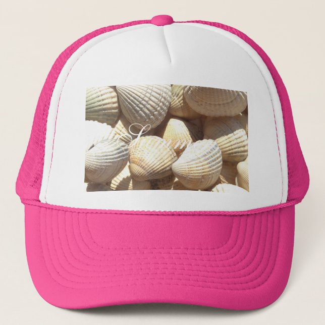 Casquette Exotic Tropical Sea Shell Summer Beach Photographi (Devant)