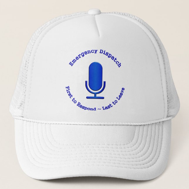 Casquette Expédition d'urgence : Commencez par répondre Dern (Devant)