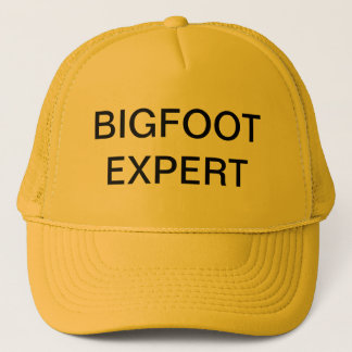 CASQUETTE EXPERT EN MATIÈRE DE BIGFOOT