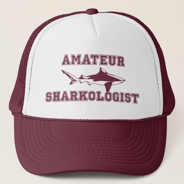 Casquette Expert requin amateur (Devant)