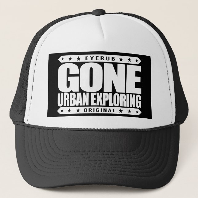 Casquette EXPLORER URBAIN ALLÉ - bâtiments abandonnés par (Devant)