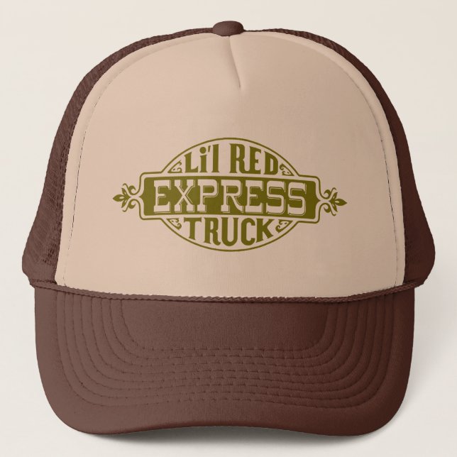Casquette Express de rouge de Lil (Devant)