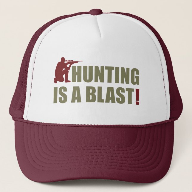 Casquette Expression d'amusement pour tous les chasseurs : (Devant)