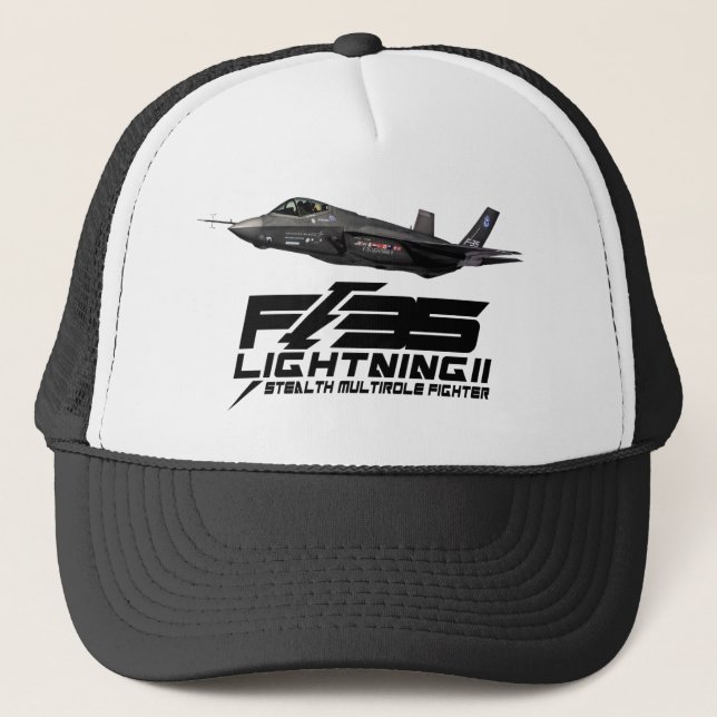 Casquette F-35 foudre II (Devant)