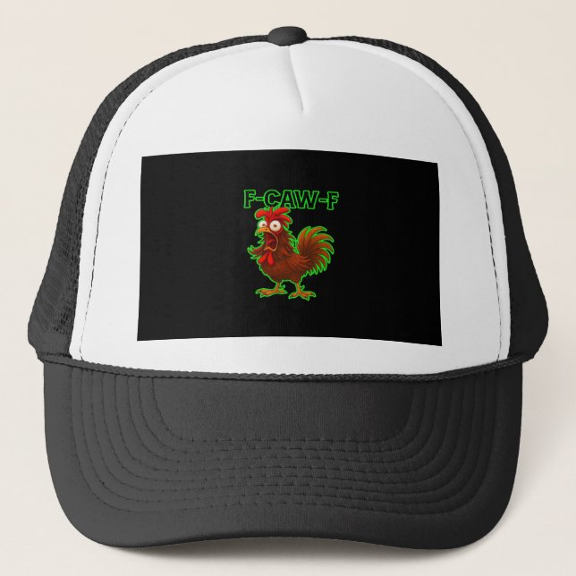 Casquette F-Caw-F Chicken Classic Retro Graphic (Devant)
