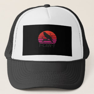 Casquette F-Caw-F Corbeau Drôle Classique Minimaliste Propre