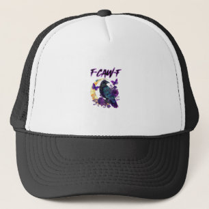 Casquette F-Caw-F Corbeau drôle Corbeau Saison Sombre Hallow