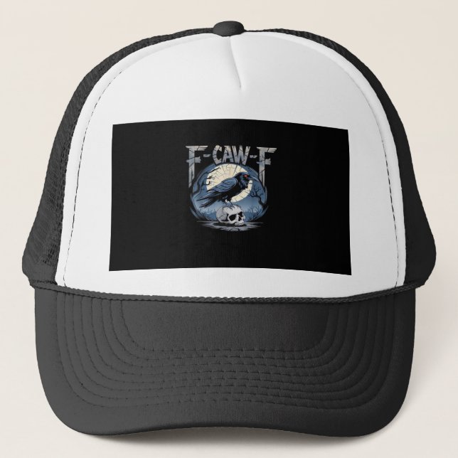 Casquette F-Caw-F Crow Moonlit Raven Classic (Devant)